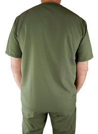 Men's Classic Top 2.0 - Olive - Back view