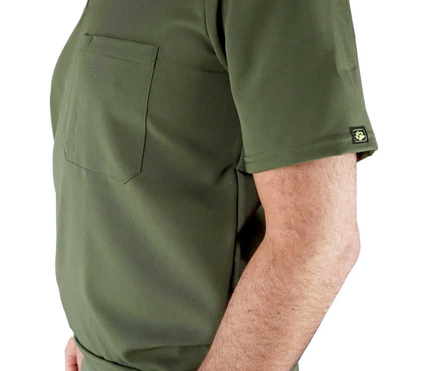 Men's Classic Top 2.0 - Olive - Side view