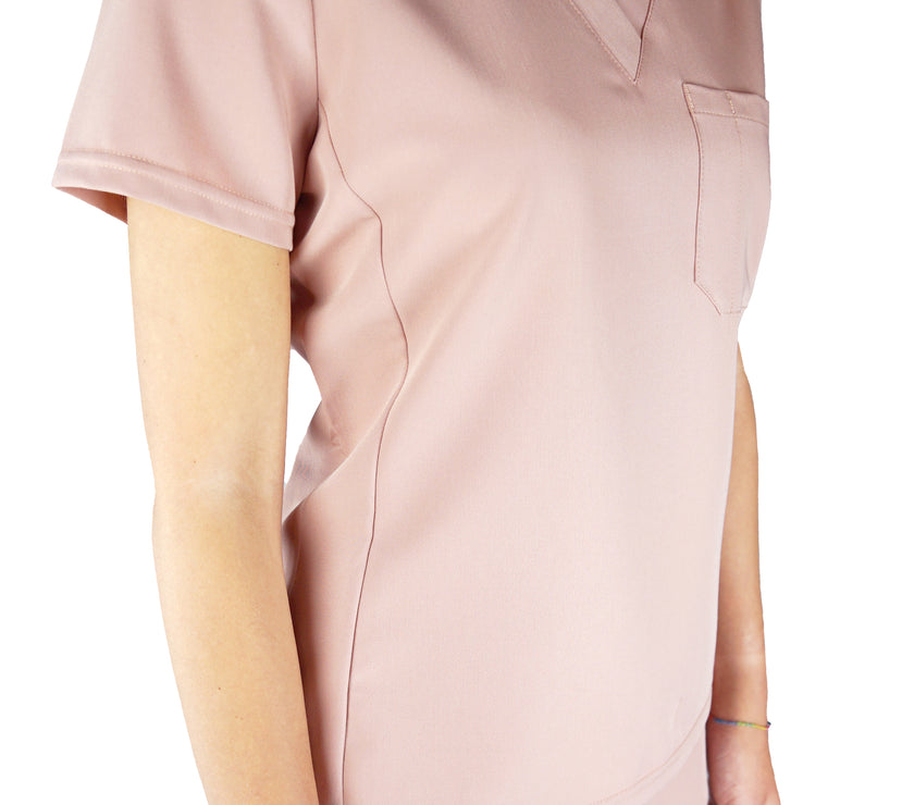 Women's Classic Top 2.0 - Dusty Rose - Side view