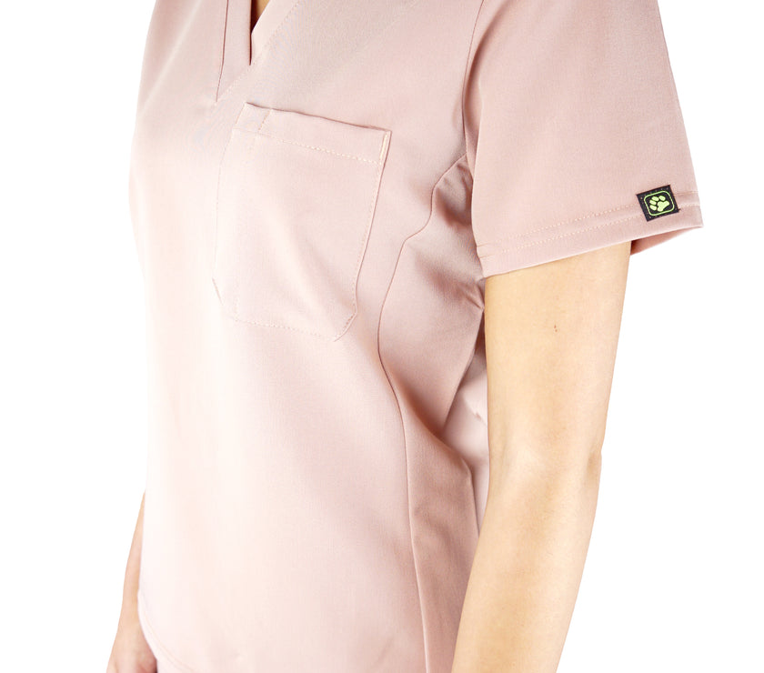 Women's Classic Top 2.0 - Dusty Rose - Side view