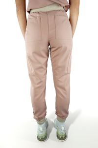 Women's Jogger - Dusty Rose - Back view