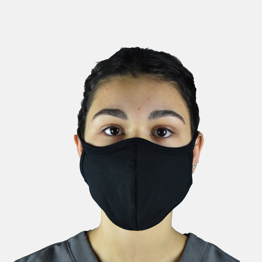 Black Organic Cotton Mask
