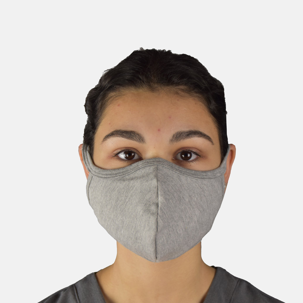 Grey Organic Cotton Mask