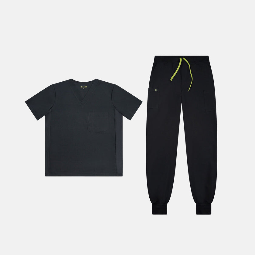 Men's Classic + Alfa Jogger Scrub Bundle w/ Embroidery (North Toronto Eye Surgery Centre)