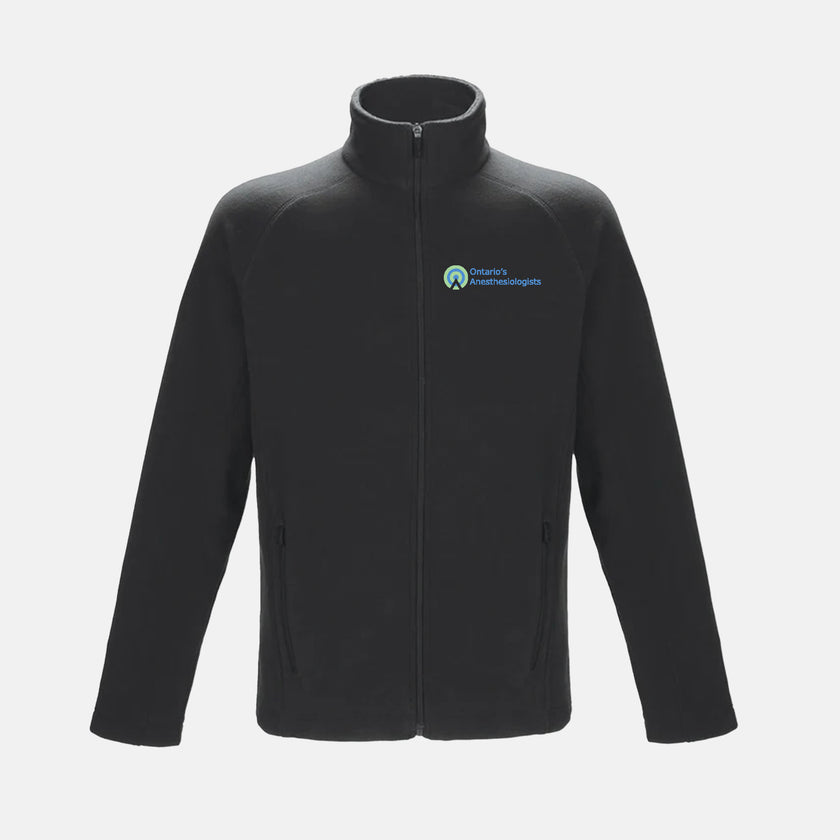 Men's Barren Full-Zip Microfleece Jacket (Ontario Anesthesiologist)