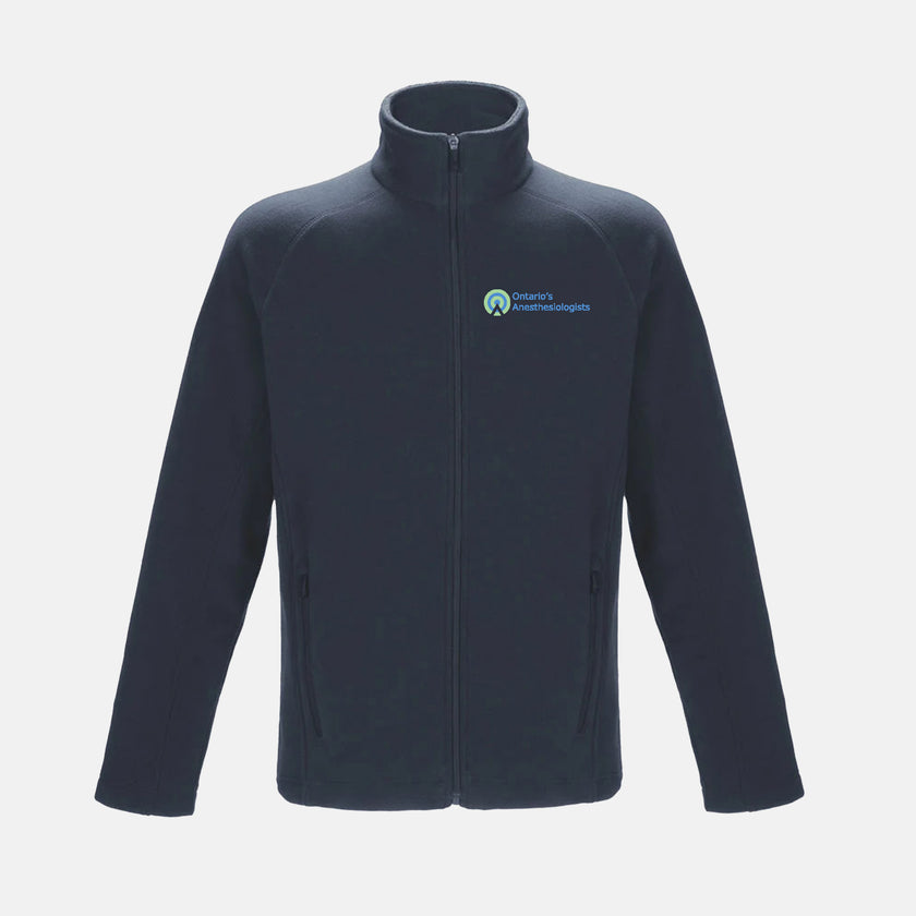 Men's Barren Full-Zip Microfleece Jacket (Ontario Anesthesiologist)
