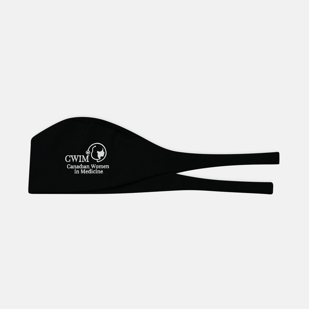 O.R. Cap - Black (Canadian Women in Medicine)