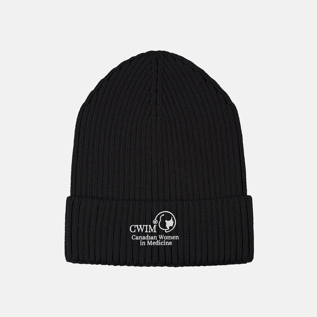 Rib Knit Cuff Toque (Canadian Women in Medicine)