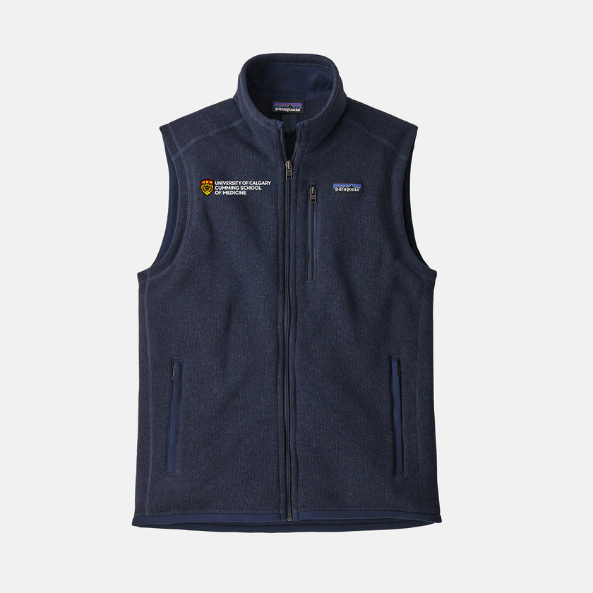 Men's Patagonia Fleece Vest (University of Calgary Cumming School of Medicine)