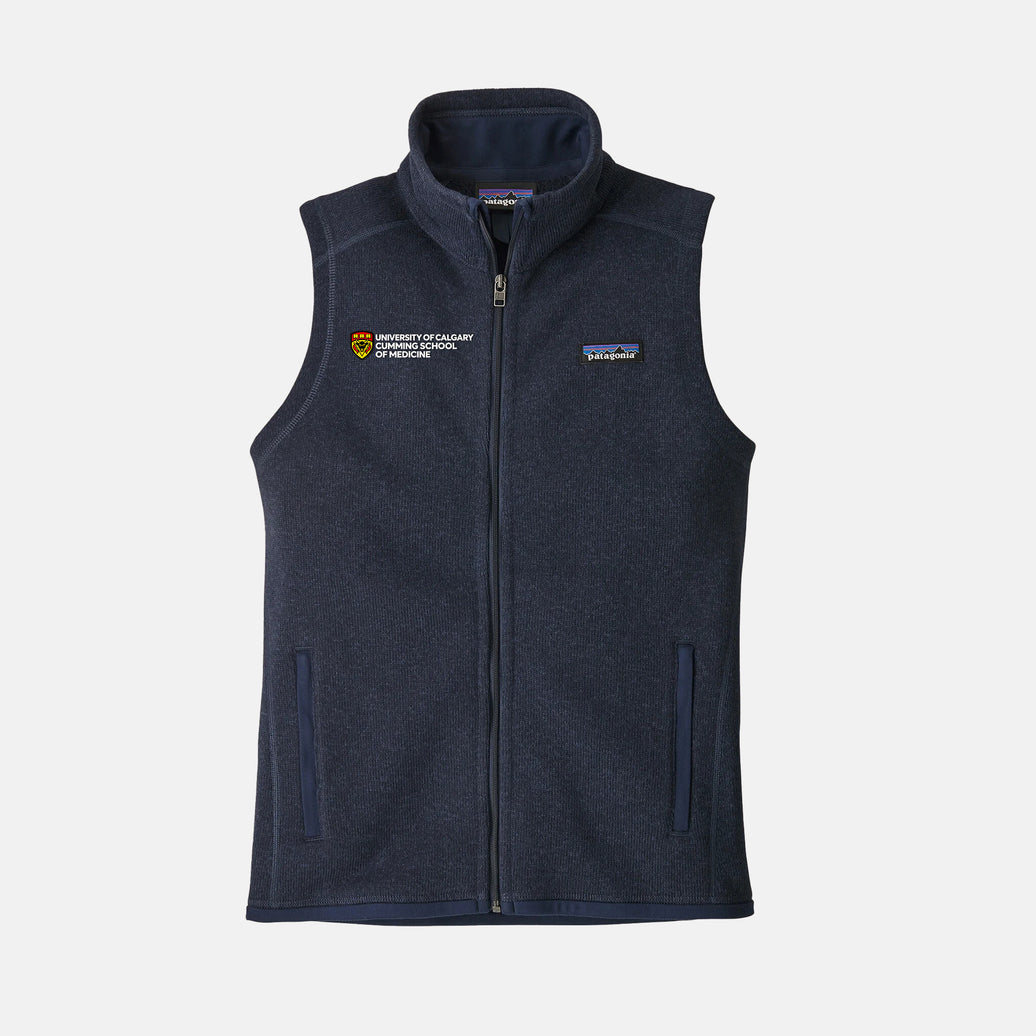 Women's Patagonia Fleece Vest (University of Calgary Cumming School of Medicine)
