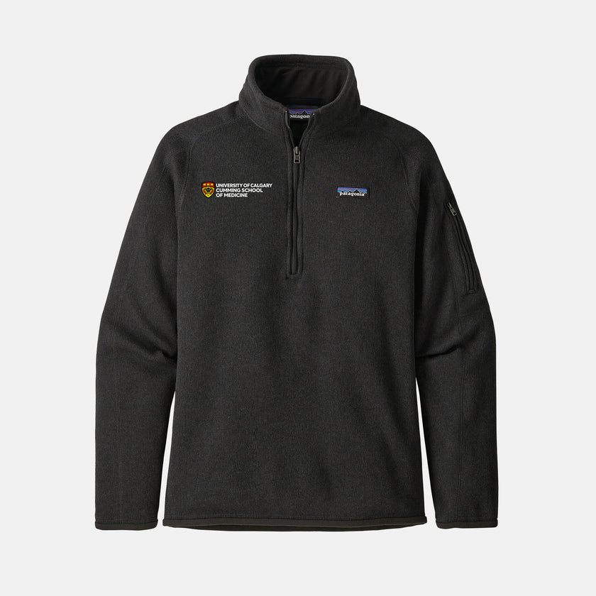Women's Patagonia 1/4 Zip Fleece Sweater (University of Calgary Cumming School of Medicine)