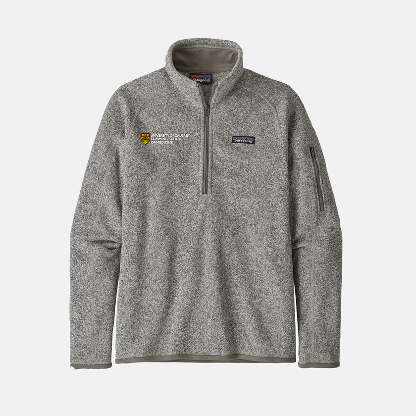 Women's Patagonia 1/4 Zip Fleece Sweater (University of Calgary Cumming School of Medicine)