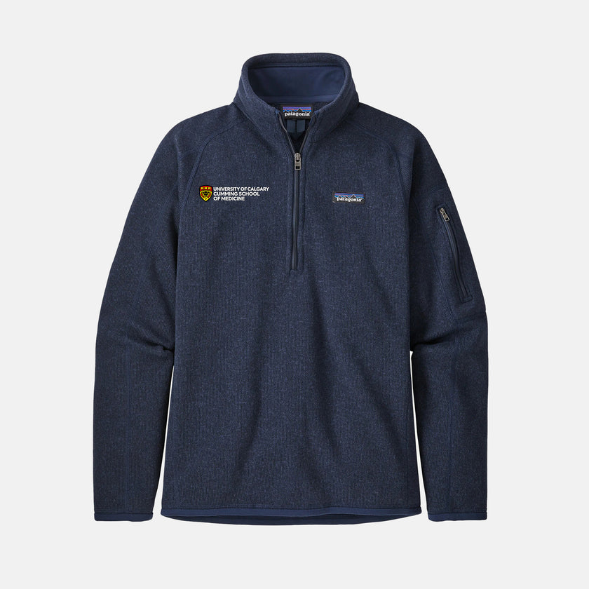 Women's Patagonia 1/4 Zip Fleece Sweater (University of Calgary Cumming School of Medicine)