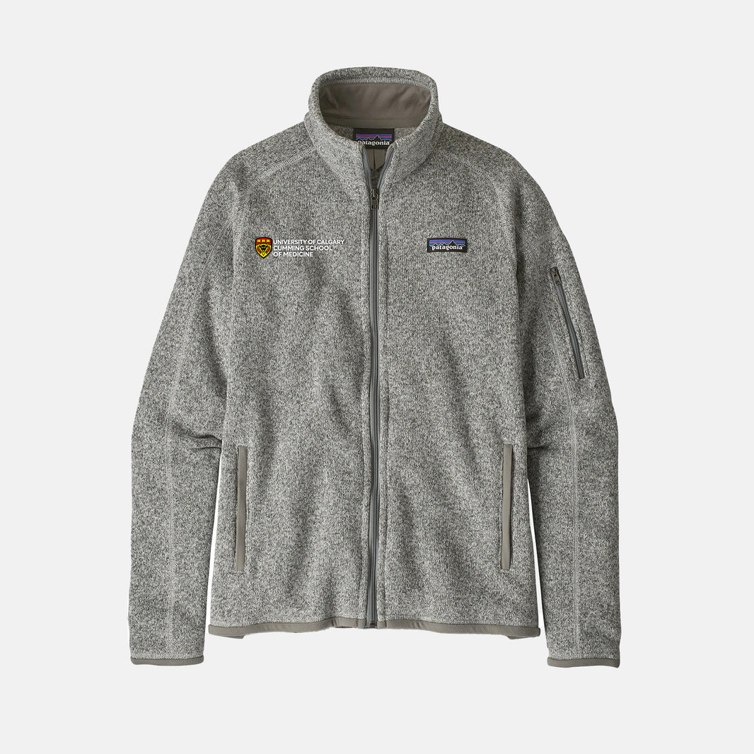 Women's Patagonia Full-Zip Fleece Sweater (University of Calgary Cumming School of Medicine)