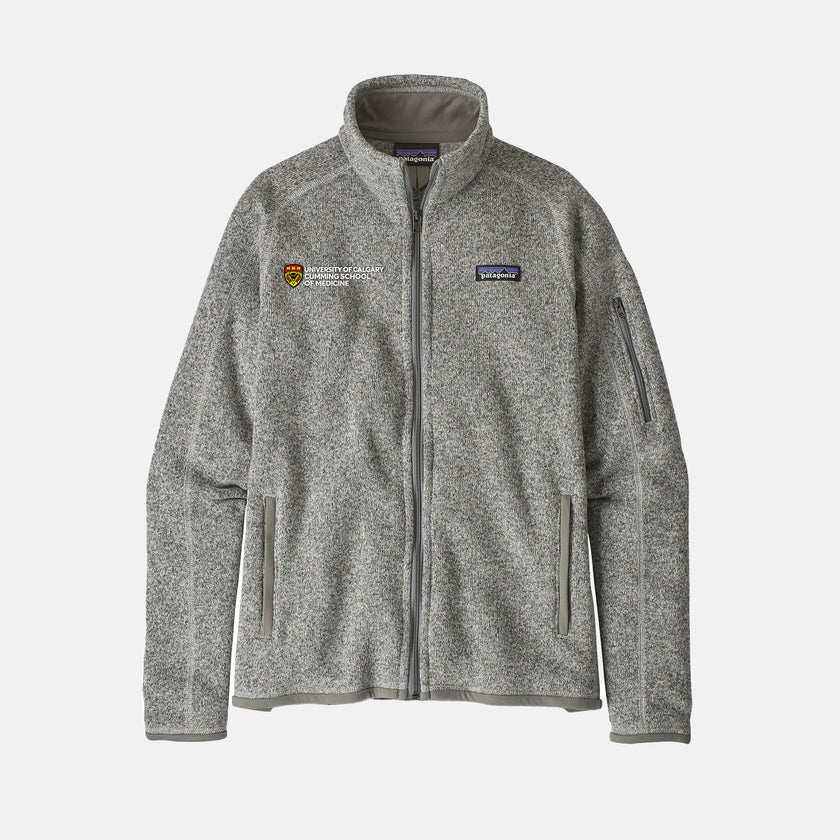 Women's Patagonia Full-Zip Fleece Sweater (University of Calgary Cumming School of Medicine)