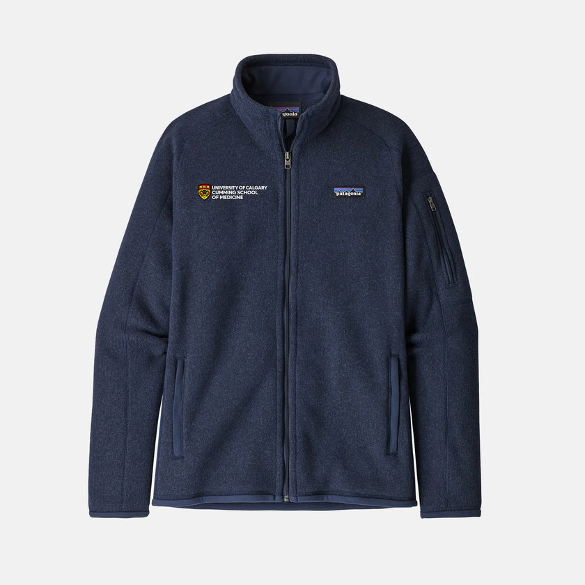 Women's Patagonia Full-Zip Fleece Sweater (University of Calgary Cumming School of Medicine)