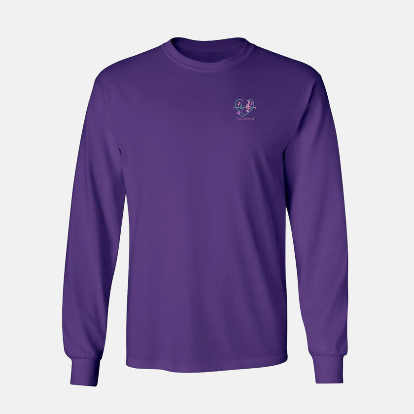 Unisex Cotton Long Sleeve Classic Tee (CantaMed)