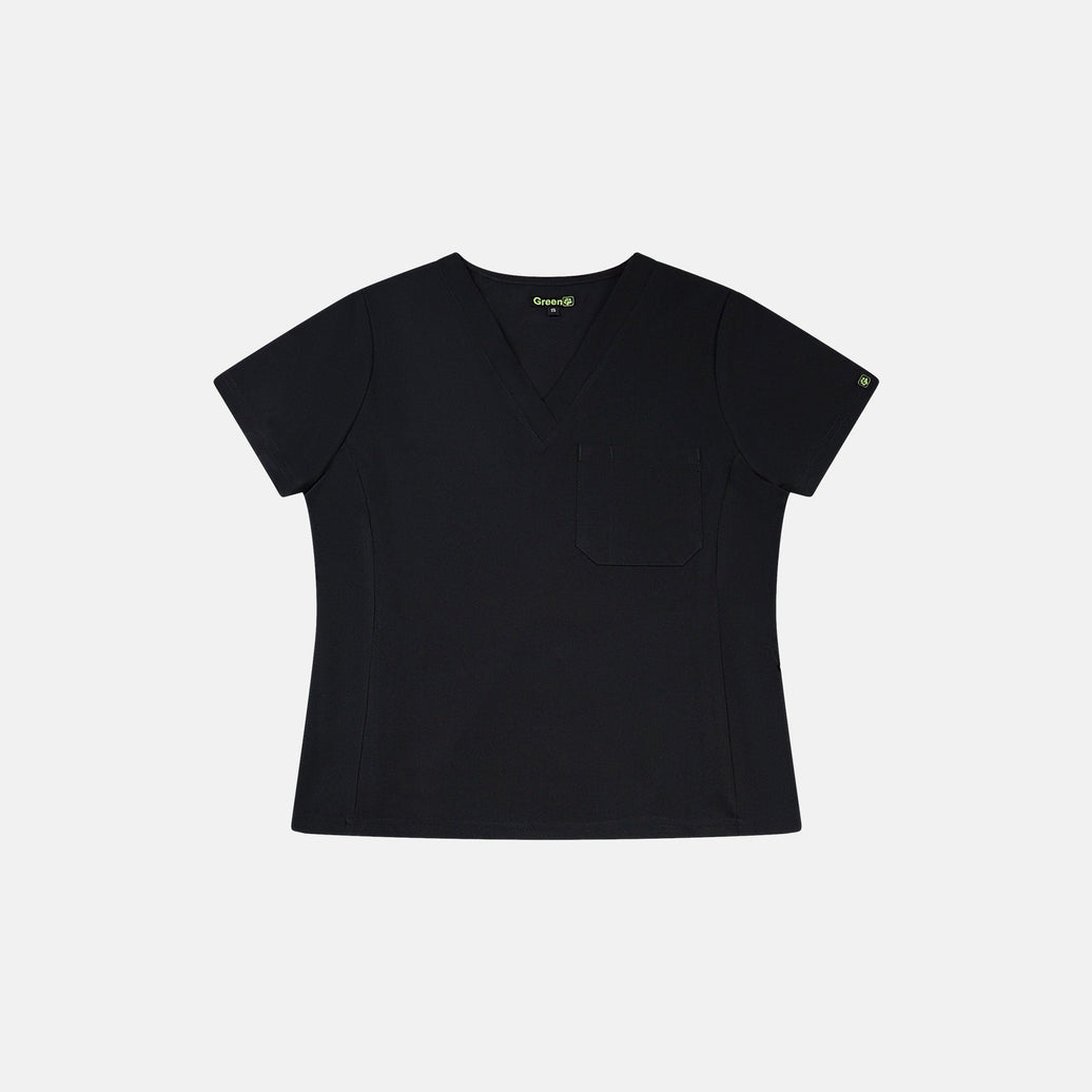 Women's Classic 2.0 Scrub Top - Black