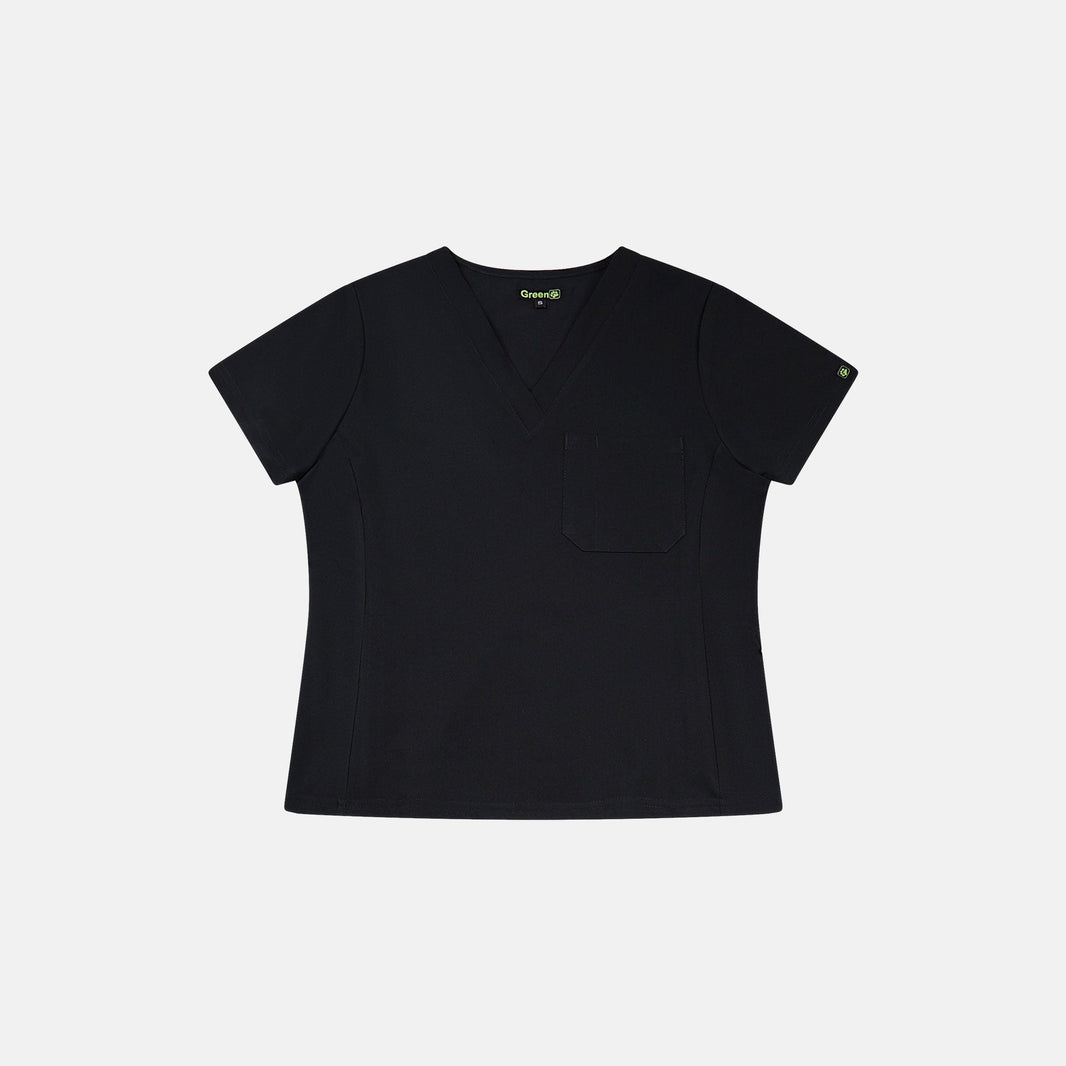 Women's Classic 2.0 Scrub Top - Black