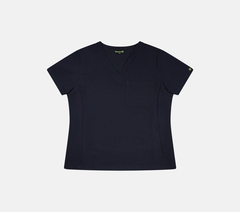 Women's Classic 2.0 Scrub Top - Navy Blue