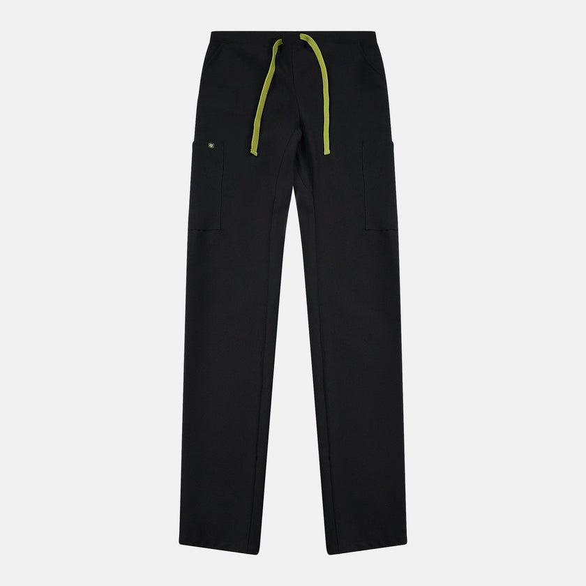 Women Classic Polyester Pant - Black