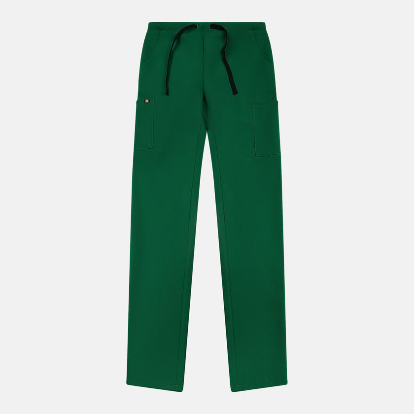 Women Classic Polyester Pant - Green