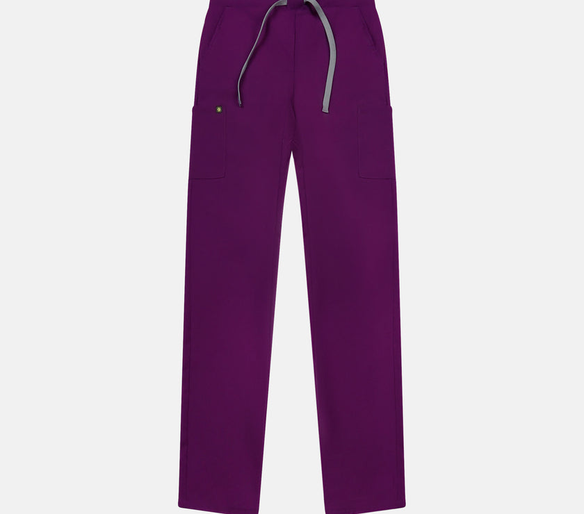 Women Classic Polyester Pant - Purple