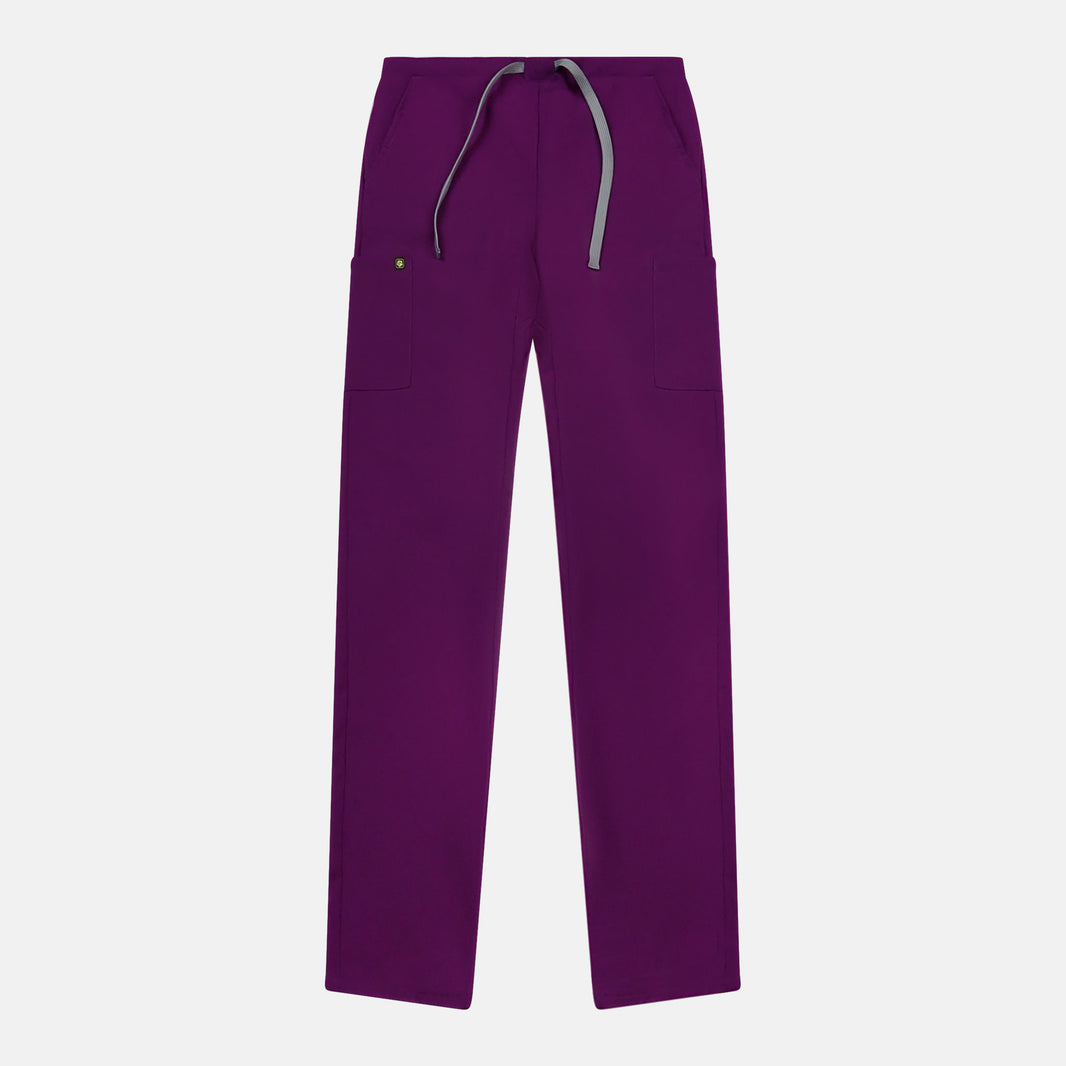 Women Classic Polyester Pant - Purple