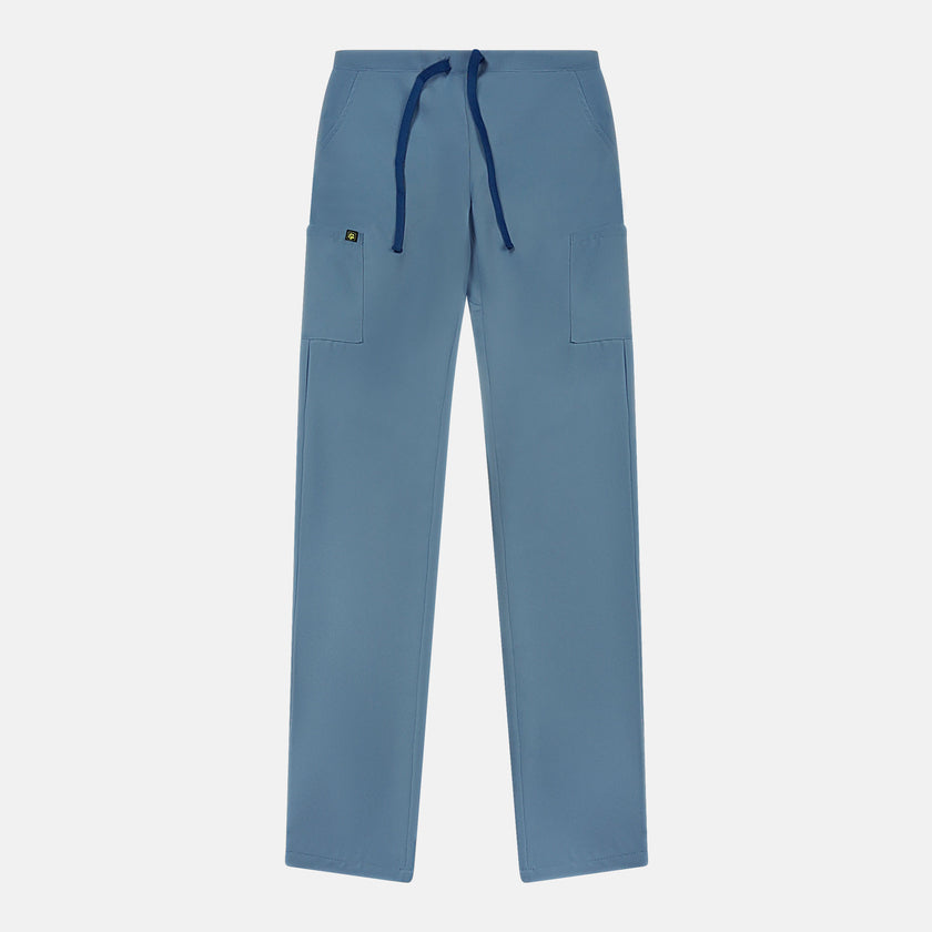 Women Classic Polyester Pant - Sky Blue