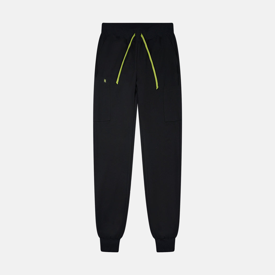 Women Josie Jogger Scrub Pant - Black