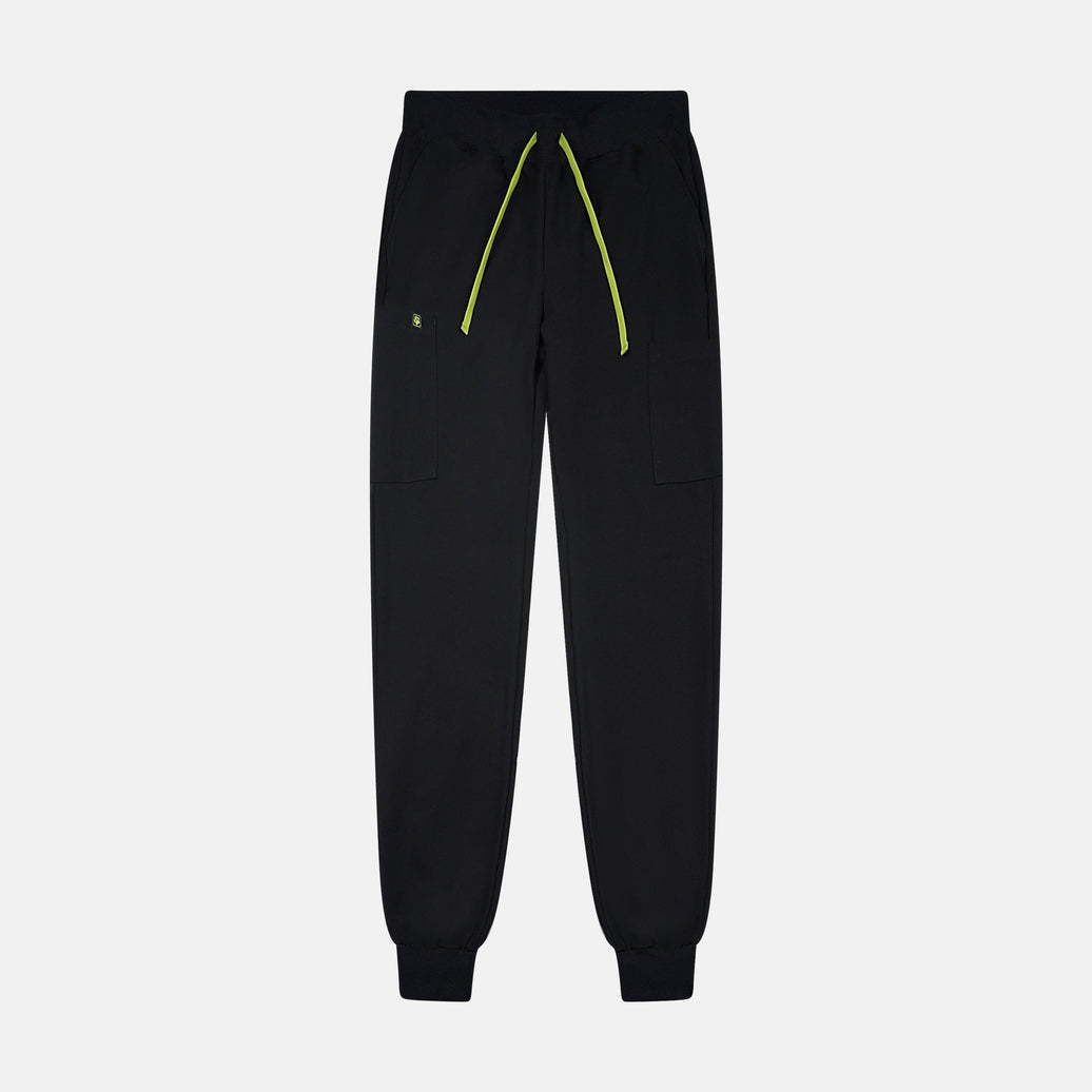 Women Josie Jogger Scrub Pant - Black