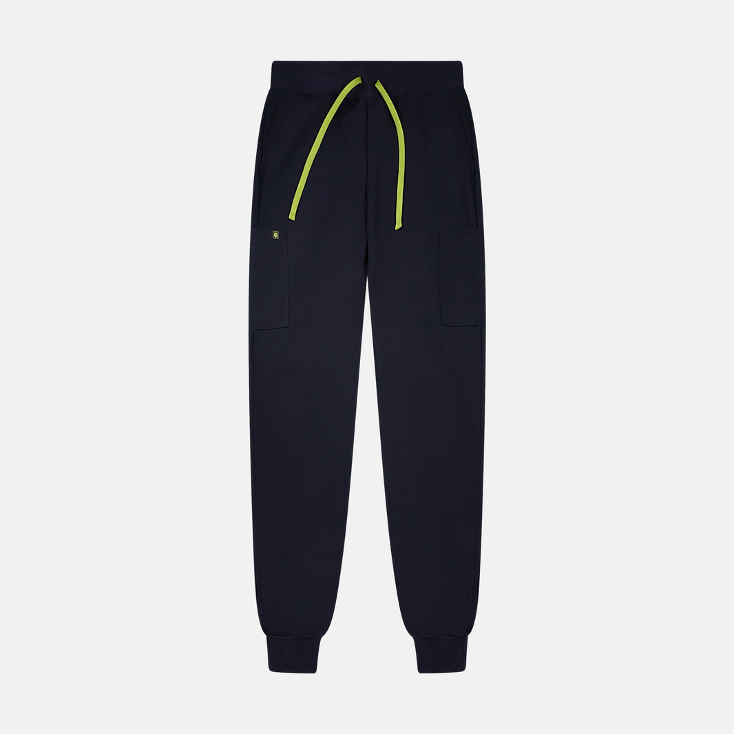 Women Josie Jogger Scrub Pant - Navy Blue