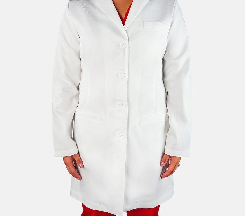 Women's Sara Lab Coat w/ Embroidery (One Heart Care)