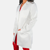 Women's Sara Lab Coat w/ Embroidery (One Heart Care)