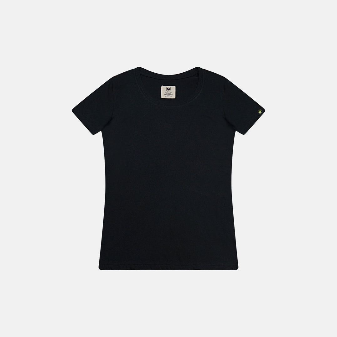 Women's Organic Cotton Tee - Black
