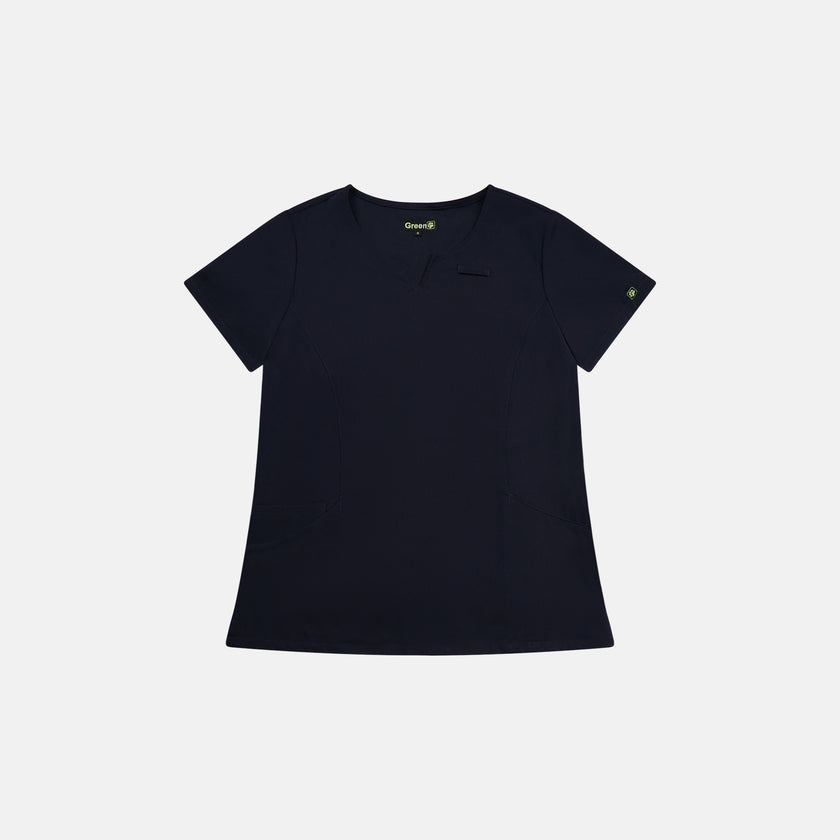 Women Phyllis Scrub Top - Navy