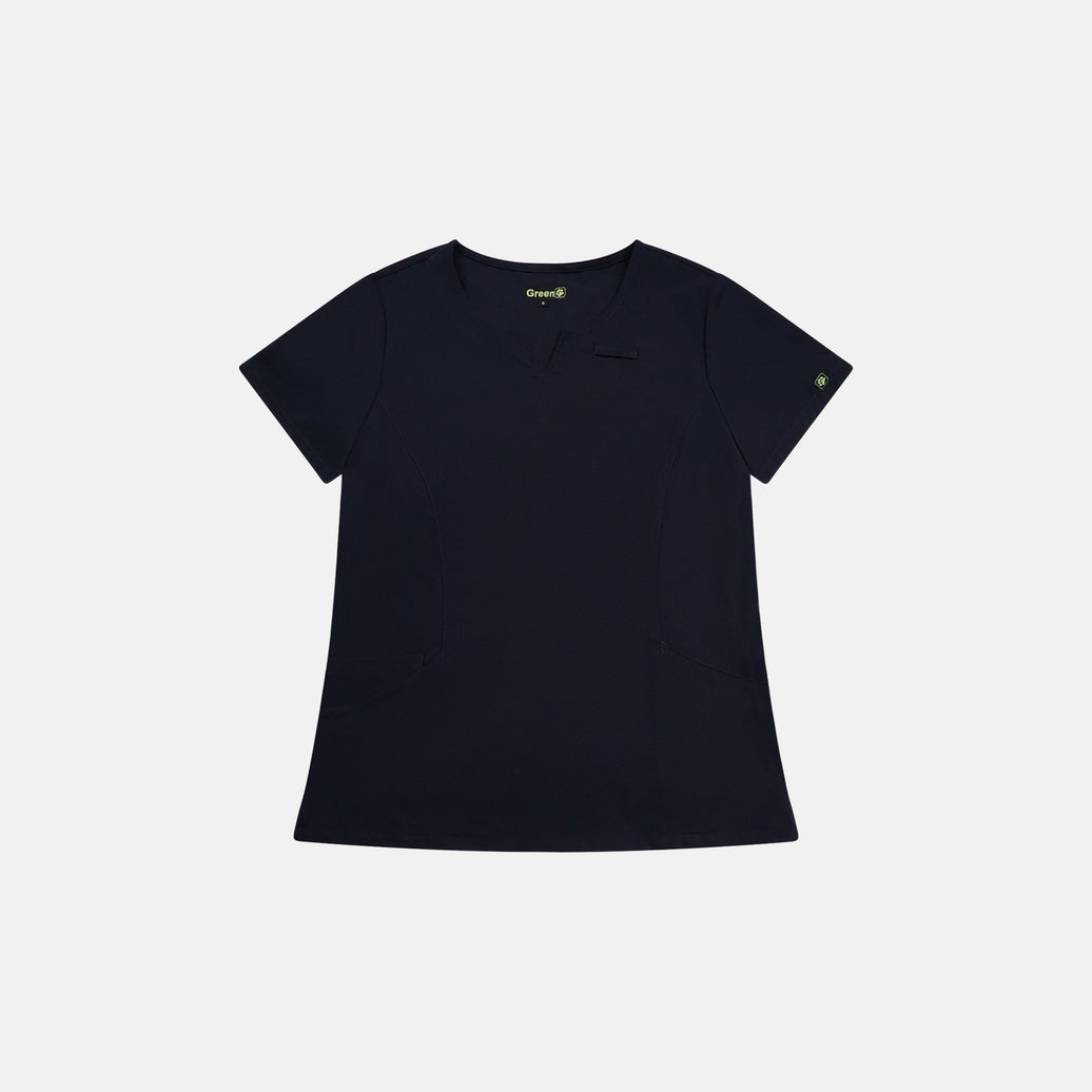 Women Phyllis Scrub Top - Navy