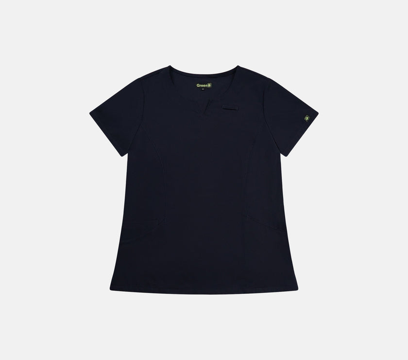 Women Phyllis Scrub Top - Navy