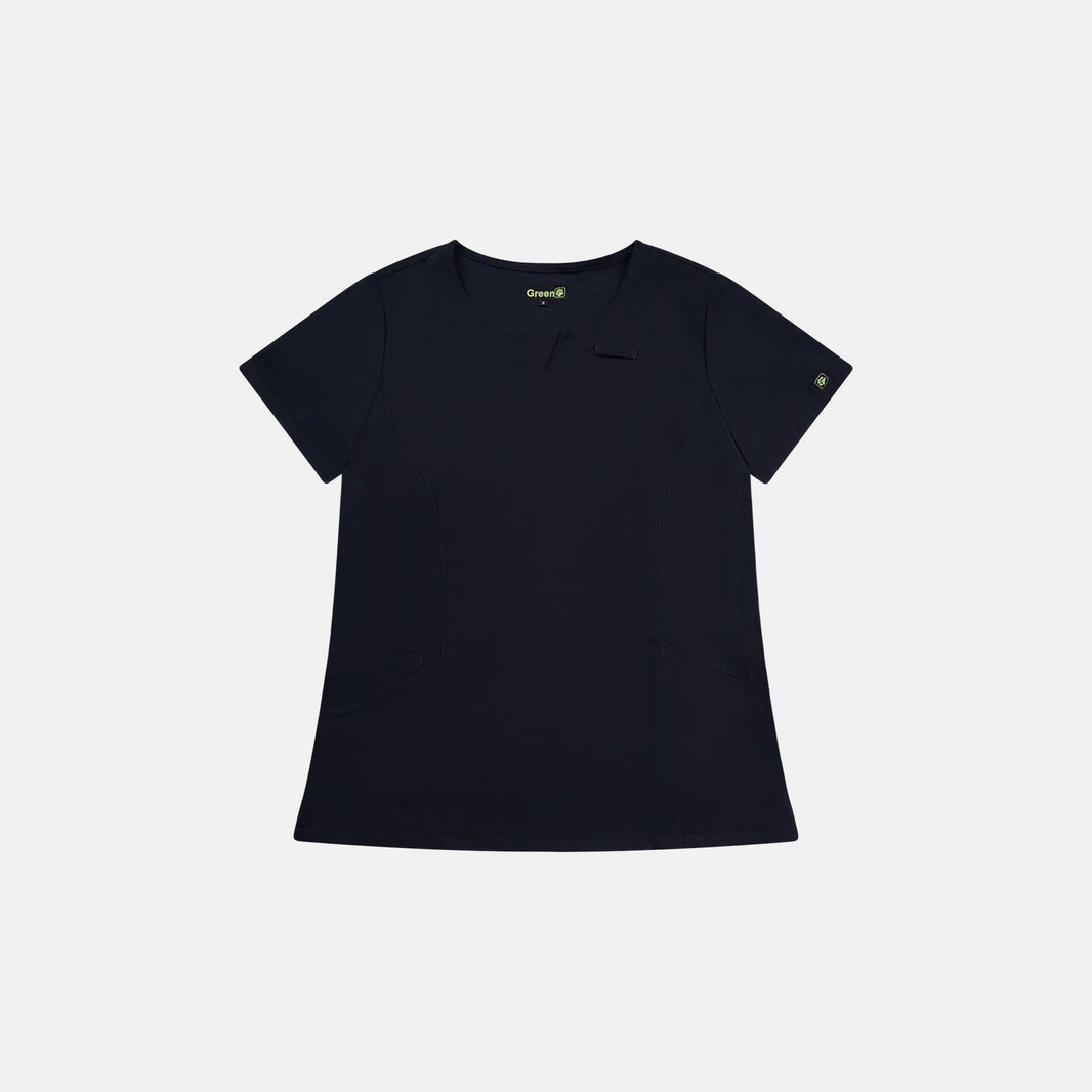 Women Phyllis Scrub Top - Navy