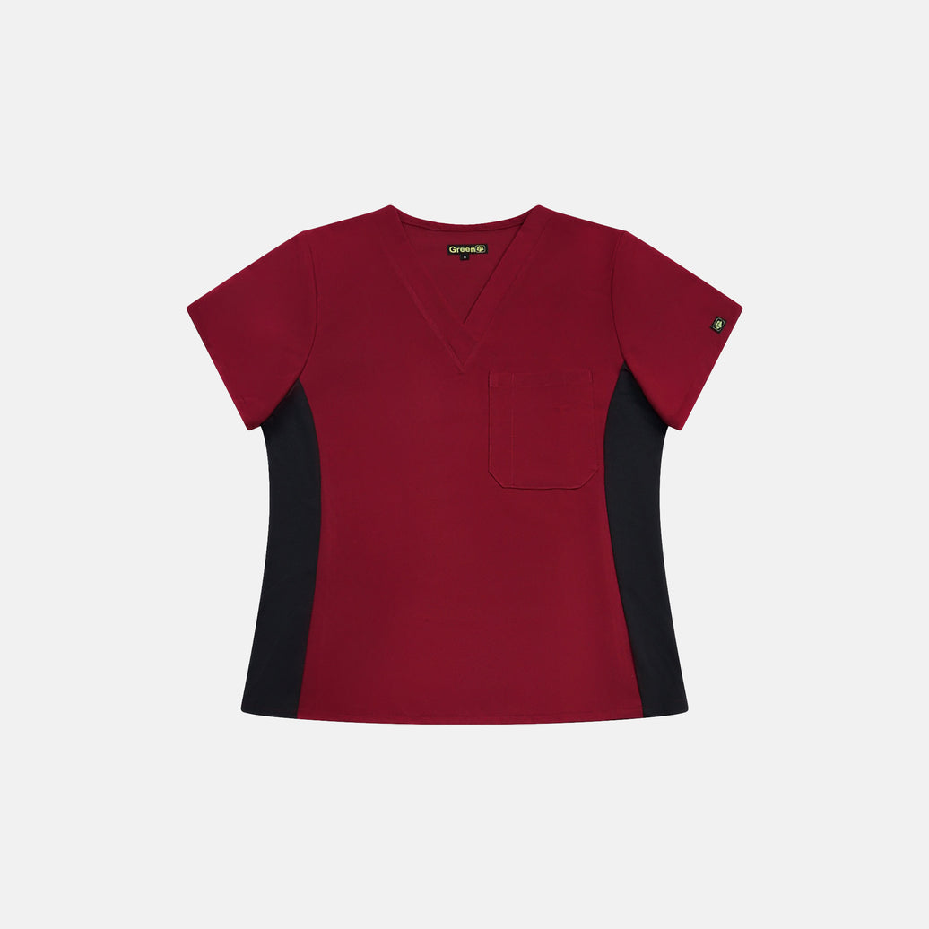 Women Classic Top Bordeaux