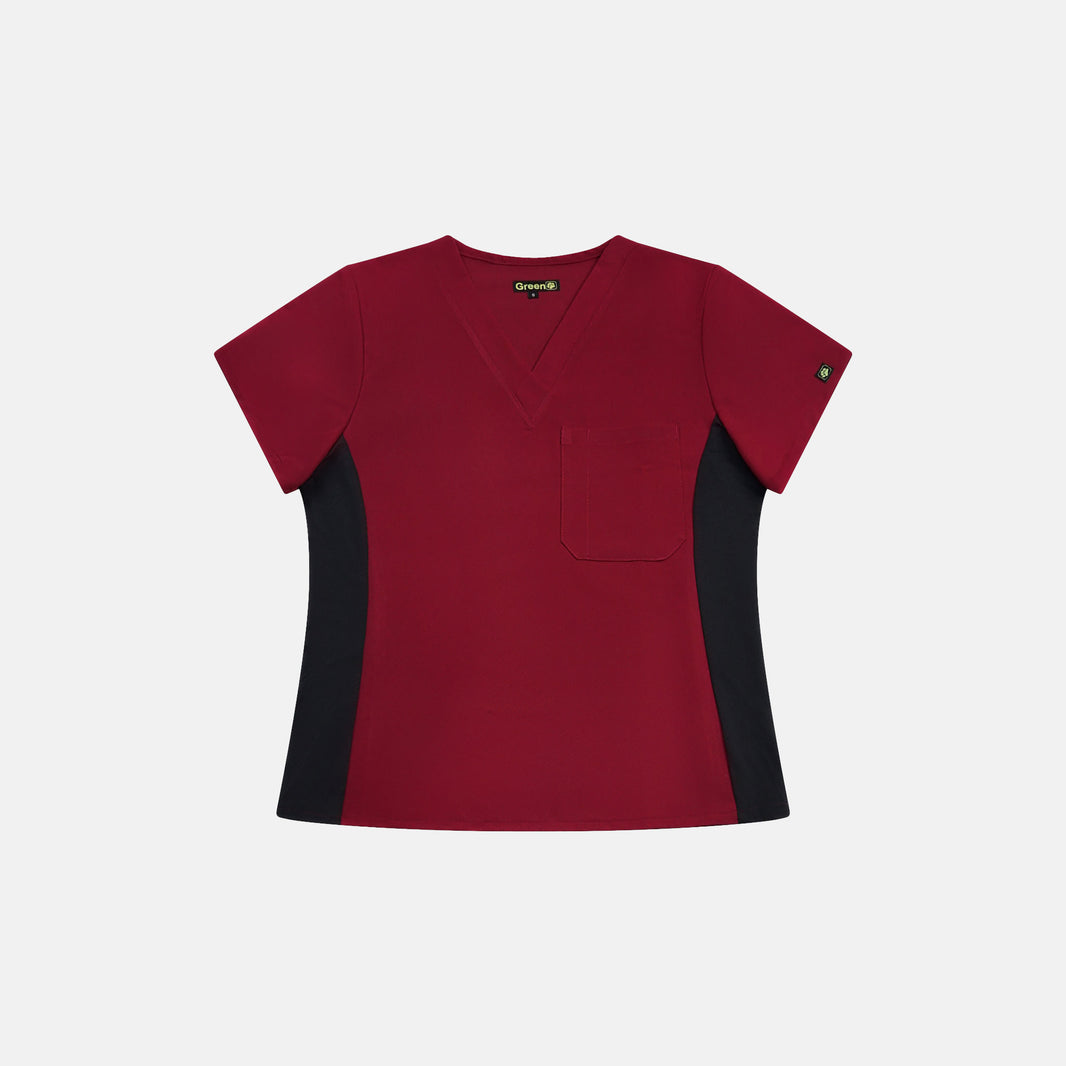 Women Classic Top Bordeaux