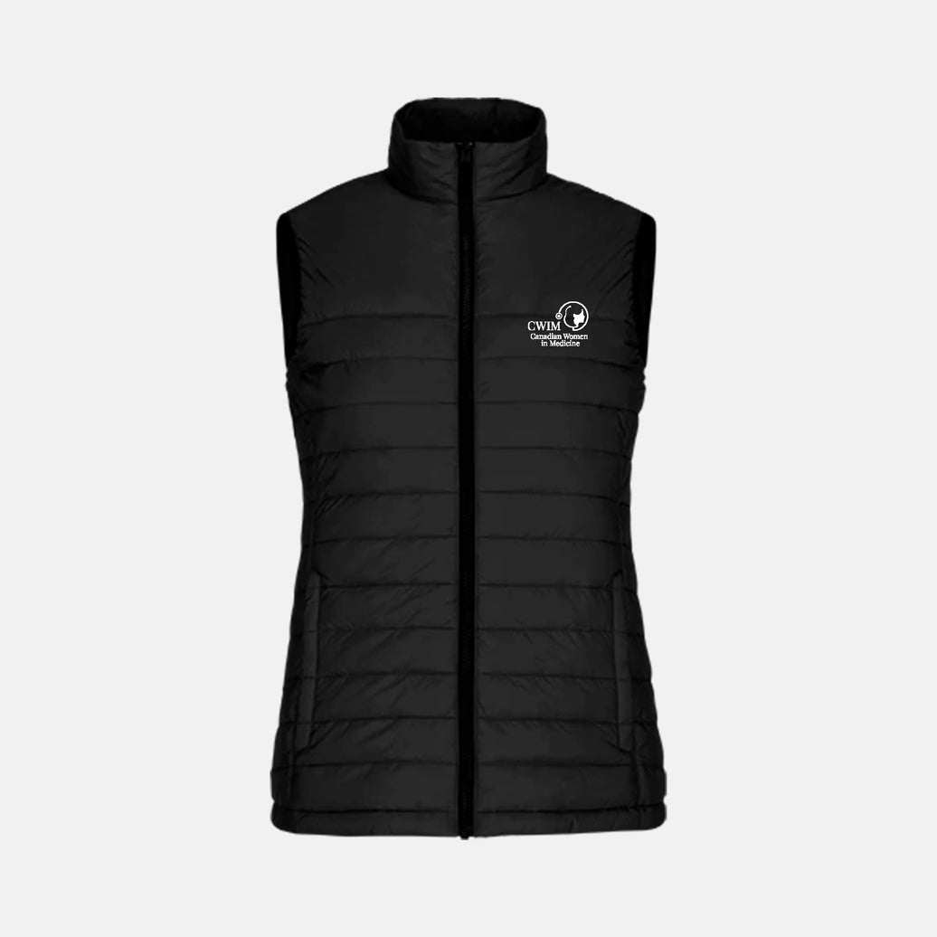 Women's Puffy Vest (Canadian Women in Medicine)