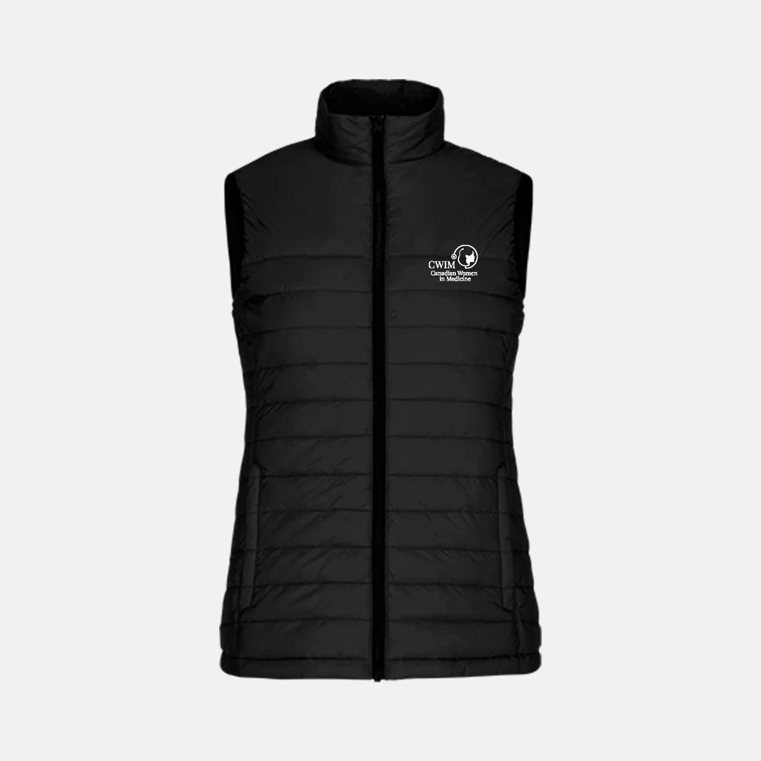 Women's Puffy Vest (Canadian Women in Medicine)