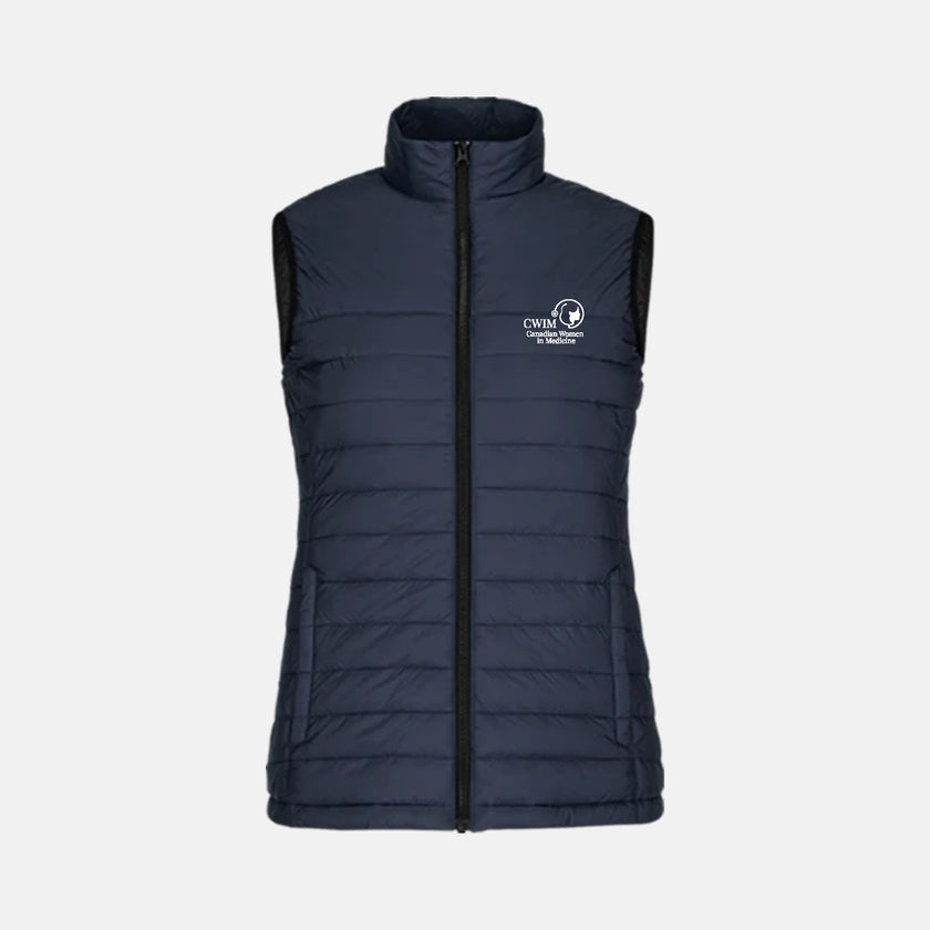 Women's Puffy Vest (Canadian Women in Medicine)