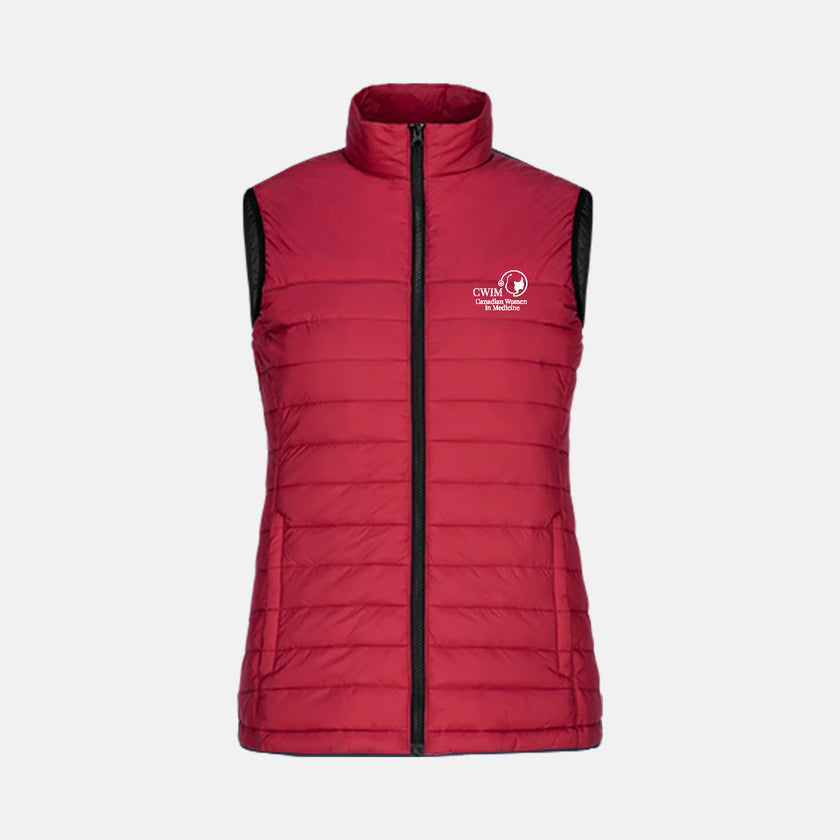 Women's Puffy Vest (Canadian Women in Medicine)