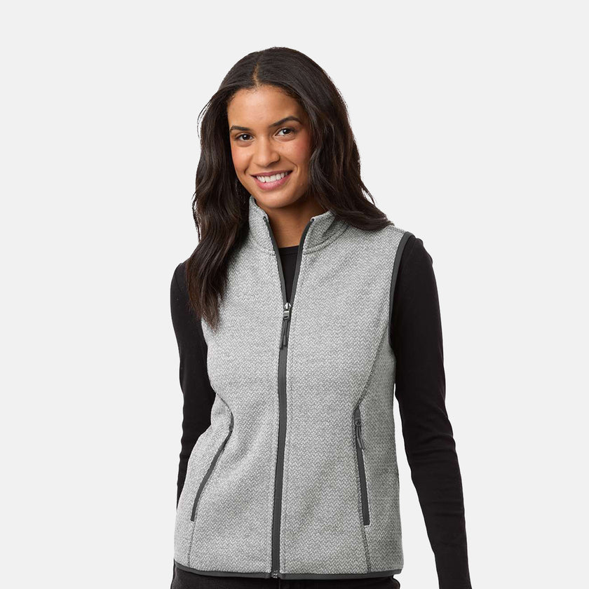 Women's Jasper Jacquard Fleece Vest (Canadian Women in Medicine)