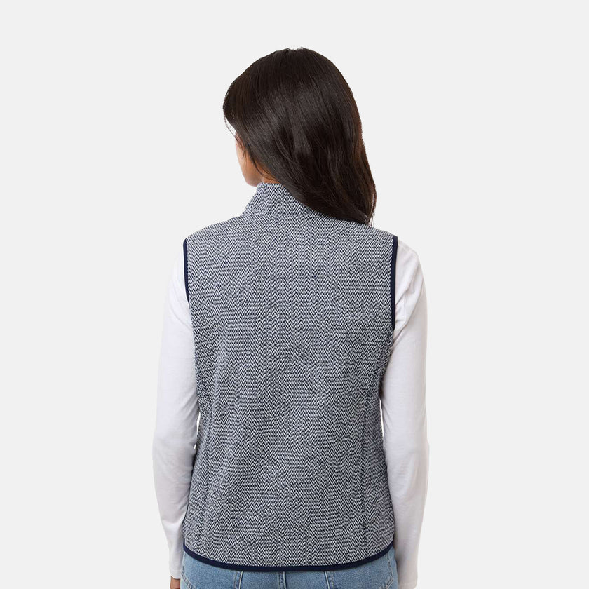 Women's Jasper Jacquard Fleece Vest (Canadian Women in Medicine)