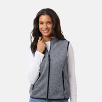Women's Jasper Jacquard Fleece Vest (Canadian Women in Medicine)