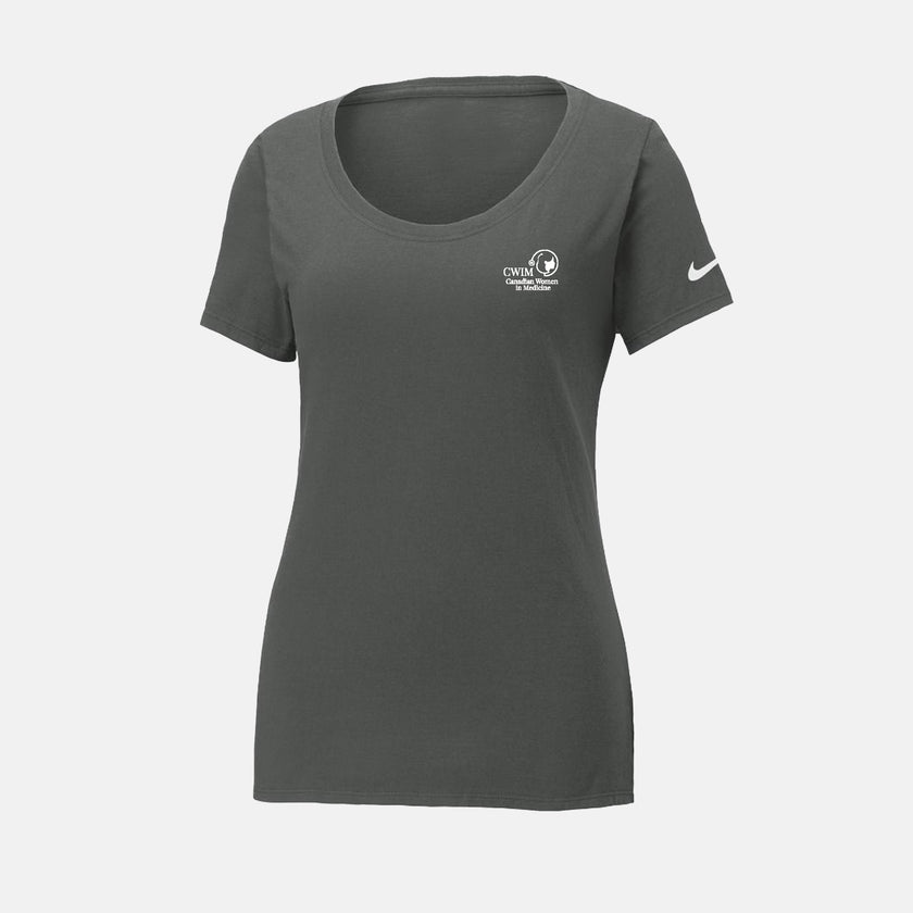Women's Nike Dri-Fit Cotton/Poly Scoop Neck Tee (Canadian Women in Medicine)