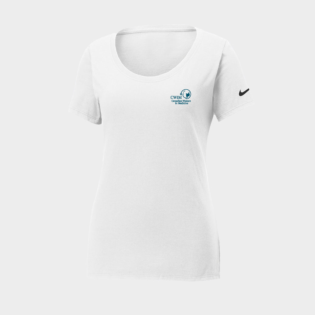 Women's Nike Dri-Fit Cotton/Poly Scoop Neck Tee (Canadian Women in Medicine)